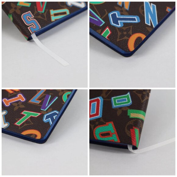 LOUIS VUITTON Monogram LVxNBA Kaye Clemence Note Cover GI0563 LV Auth 141174M - Picture 14 of 16